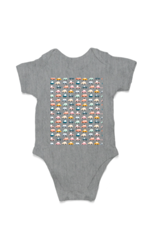 Car Print Baby Boy Romper