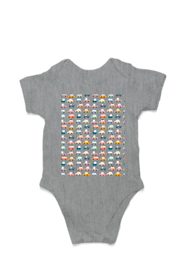 Car Print Baby Boy Romper