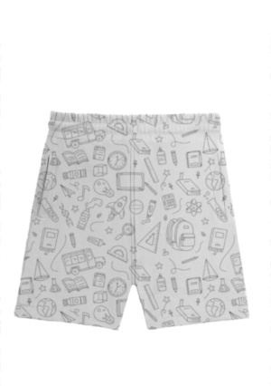 SCHOOL TIME KIDS UNISEX SHORTS