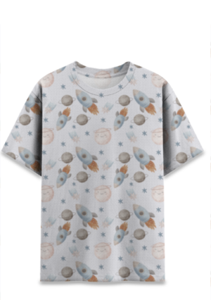 ROCKET PRINT UNISEX T-SHIRT