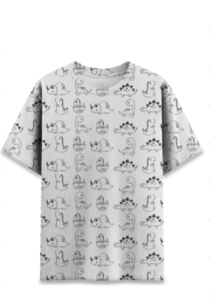 DINO TIME KIDS T-SHIRT