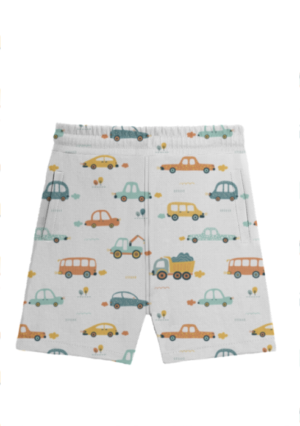 Transport Print Kids Shorts