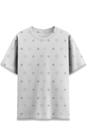 Star Print Unisex Kids T-Shirt