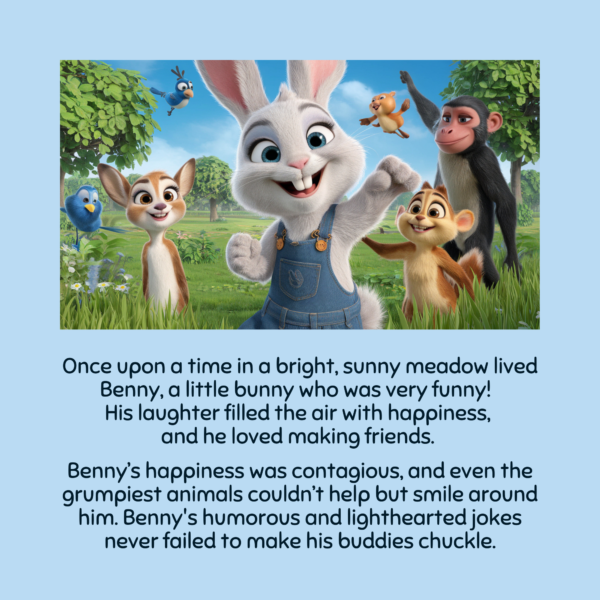 Benny's Carrot Adventure - Story Book - Image 2