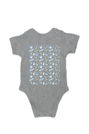 Cute Baby Print Unisex Romper