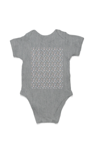 Star Print Unisex Baby Rompers