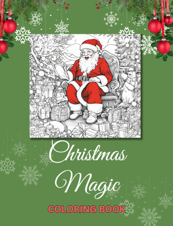Christmas Magic - Coloring Book - Image 2