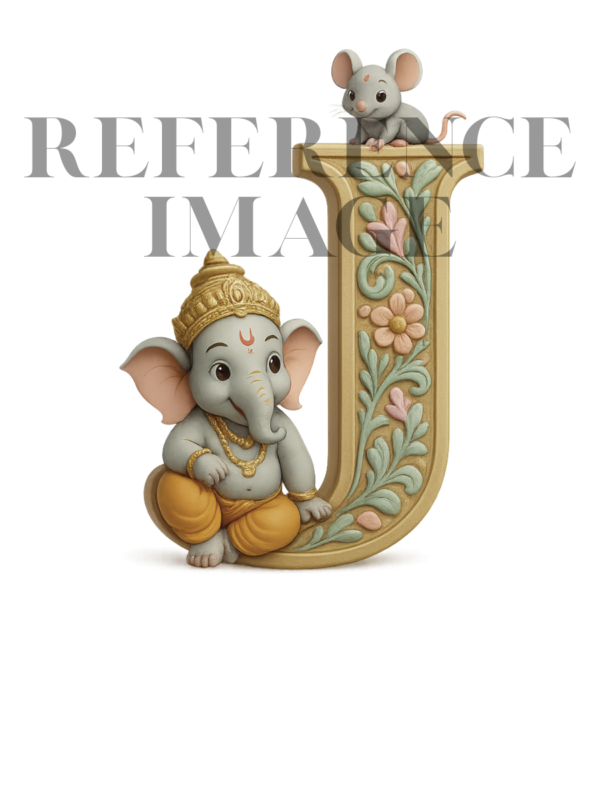 J for Joyful Ganesha - Image 2