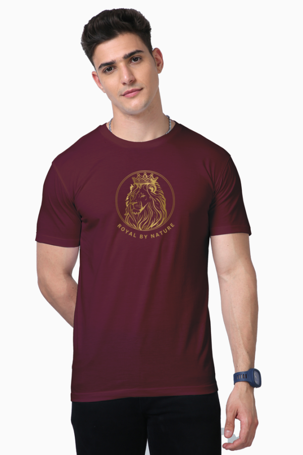 Royal By Nature T-Shirt (Gold) - Image 4