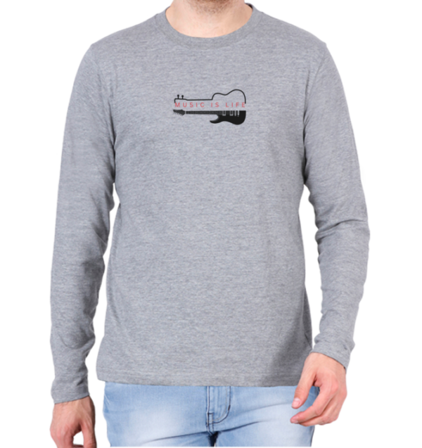 Music is Life - Guitars T-Shirt - Image 4