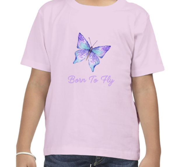Born To Fly Kids T-Shirt - Image 3