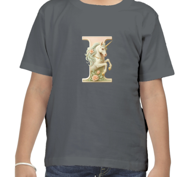 Letter I Unicorn T-Shirt - Image 8