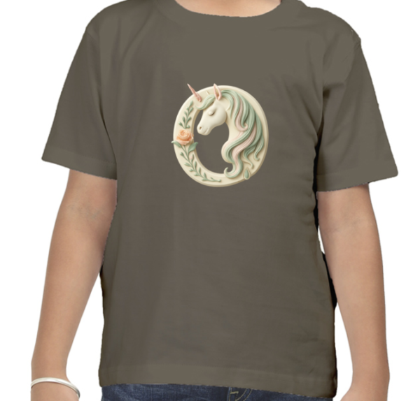 Letter O Unicorn T-Shirt - Image 5