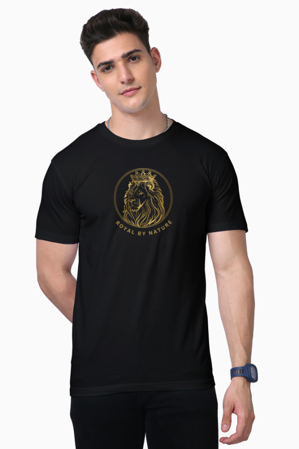 Royal By Nature T-Shirt (Gold) - Image 5