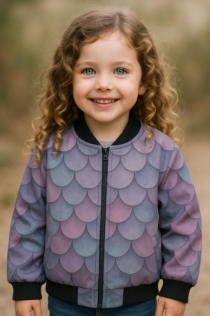 Mystic Ocean Bomber Jacket