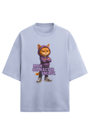Main Character Energy Oversized T-Shirt