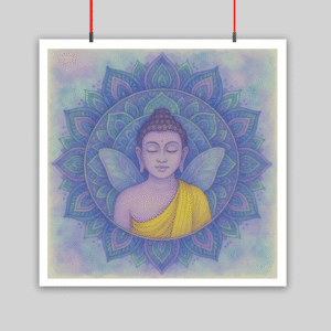 Divine Buddha Poster 10x10
