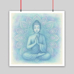 Prayer of Buddha - Poster 10x10