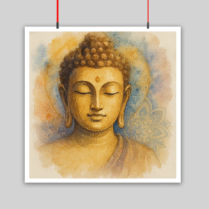 Joy in Serenity - Buddha Poster 10x10