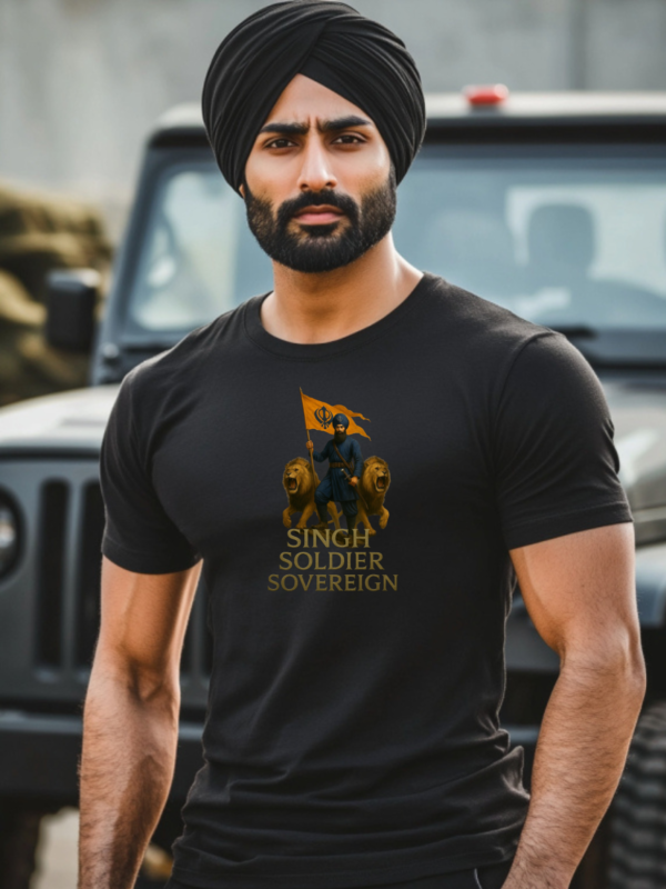 Singh Soldier T-Shirt