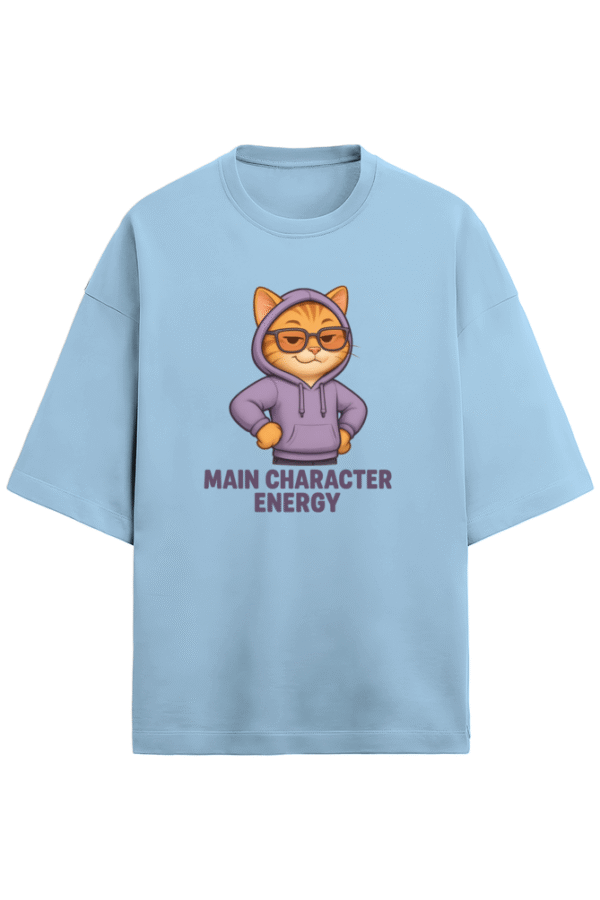 Main Character Energy Oversized T-Shirt - Image 5
