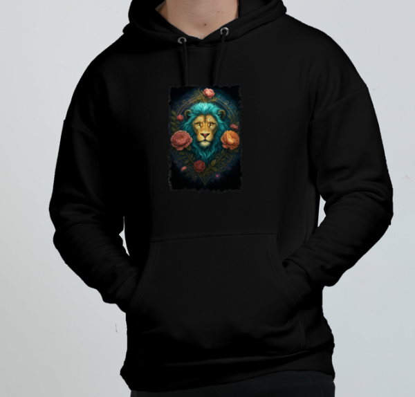 Mystic Lion Oversized Hoodie - Image 2
