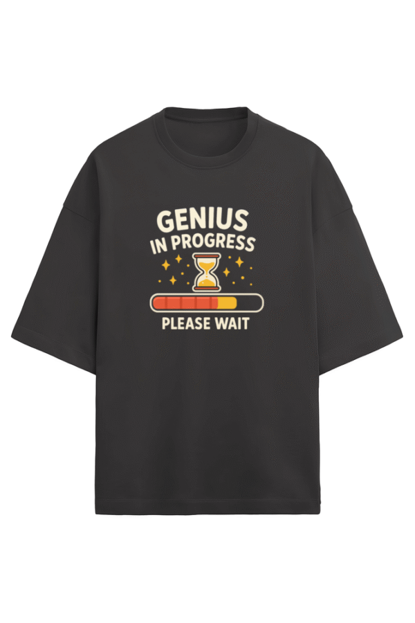 Genius in Progress T-Shirt - Image 4