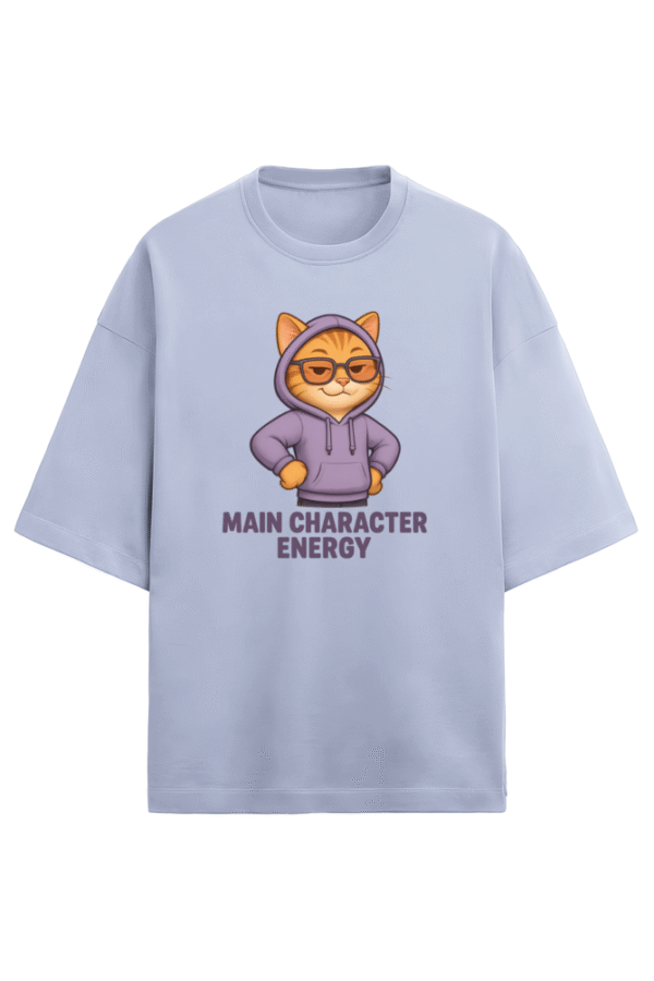 Main Character Energy Oversized T-Shirt - Image 6