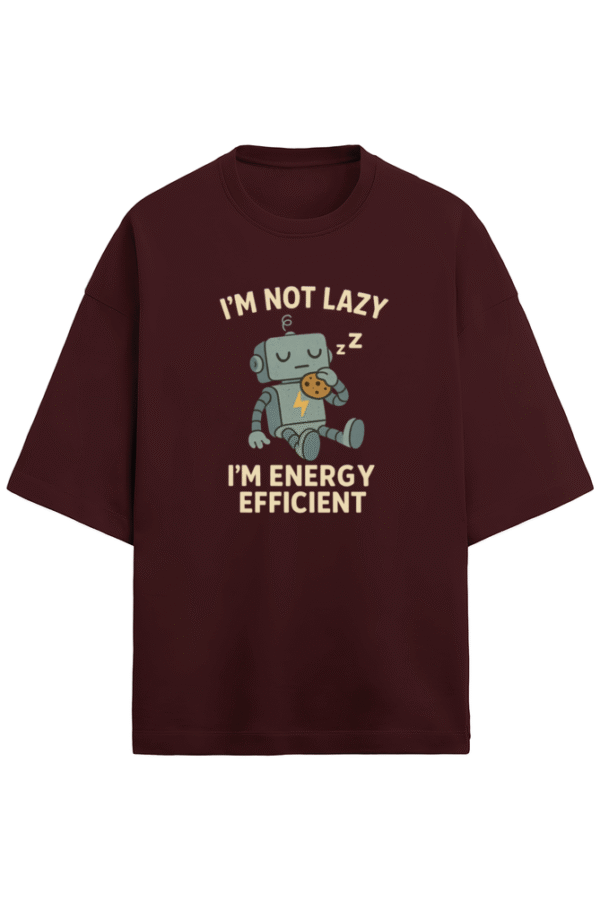 I’m Energy Efficient T-Shirt – Gen Z Logic - Image 5