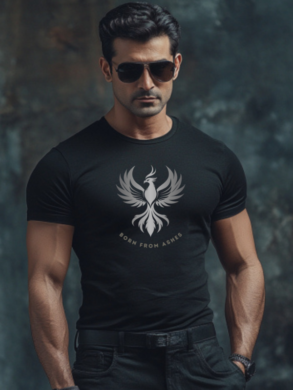 Born From Ashes T-Shirt (Silver)