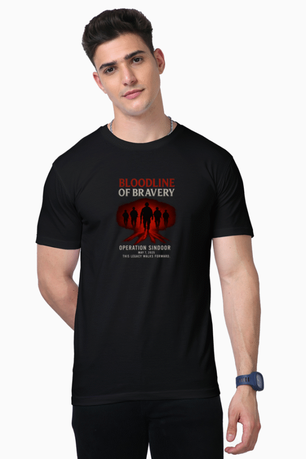 Blood Line of Bravery T-Shirt - Image 2