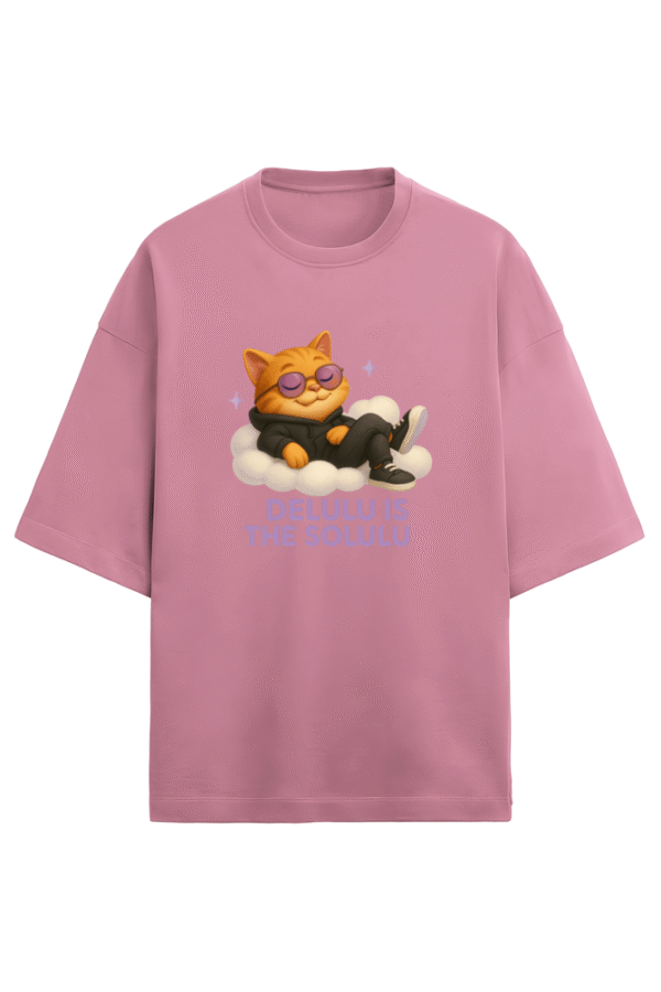 Delulu is the Solulu Oversized T-Shirt - Image 5