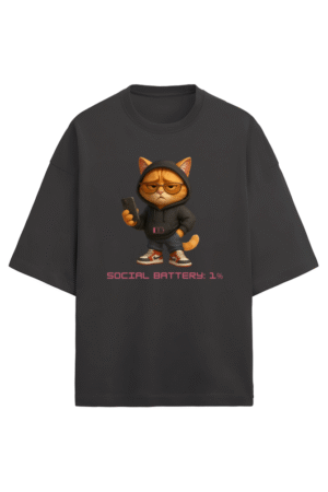 Social Battery 1% T-shirt