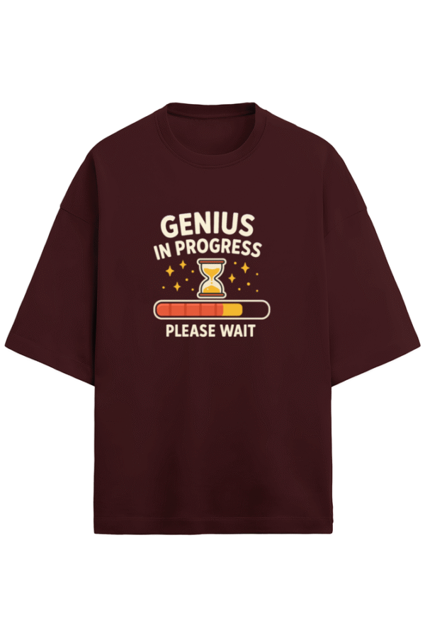 Genius in Progress T-Shirt - Image 3