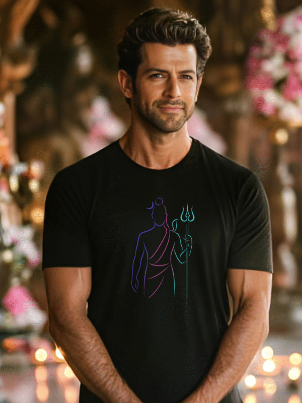 Glowing Trident of Shiva T-Shirt