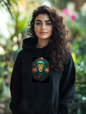 Mystic Lion Oversized Hoodie
