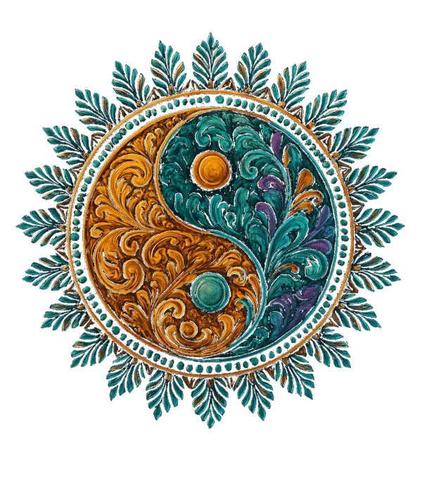 Peace Yin Yang T-Shirt - Image 2