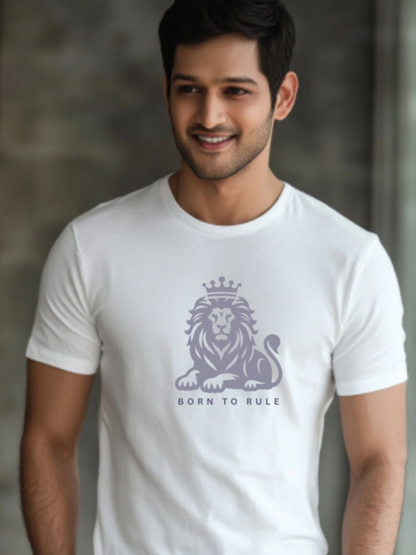 Born To Rule T-Shirt (Silver)