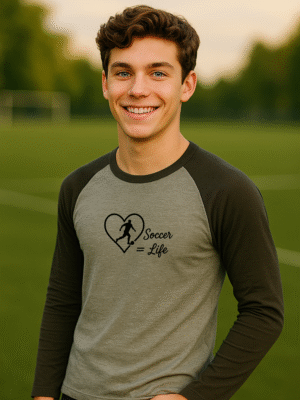 Soccer is Life Raglan T-Shirt