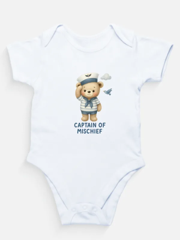 Captain of Mischief Baby Romper