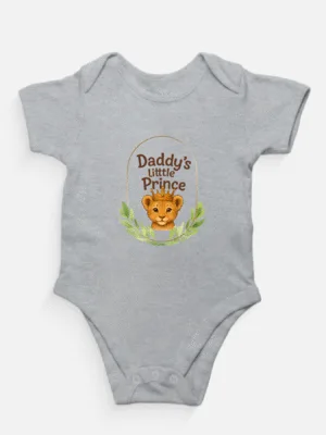 Daddy's Little Prince Baby Romper