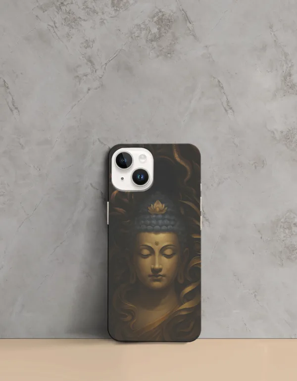 Golden Buddha - iPhone Acrylic Case - Image 2