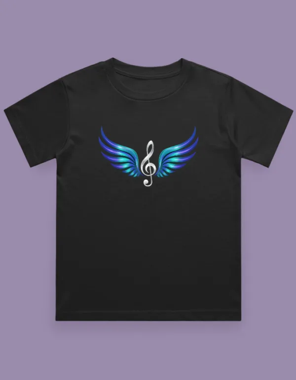 Musical Wings Kids T-Shirt