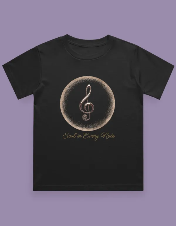 Soulful Music Kids T-Shirt - Image 3