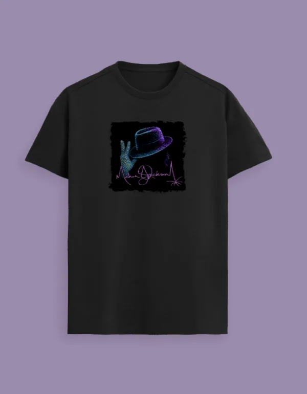 Michael Jackson Hat T-Shirt - Image 2