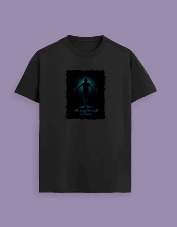 MJ Taught The World Dance T-Shirt - Image 2