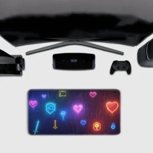 Raining Hearts Gaming Pad