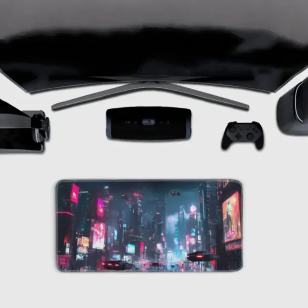 Futuristic City Gaming Pad