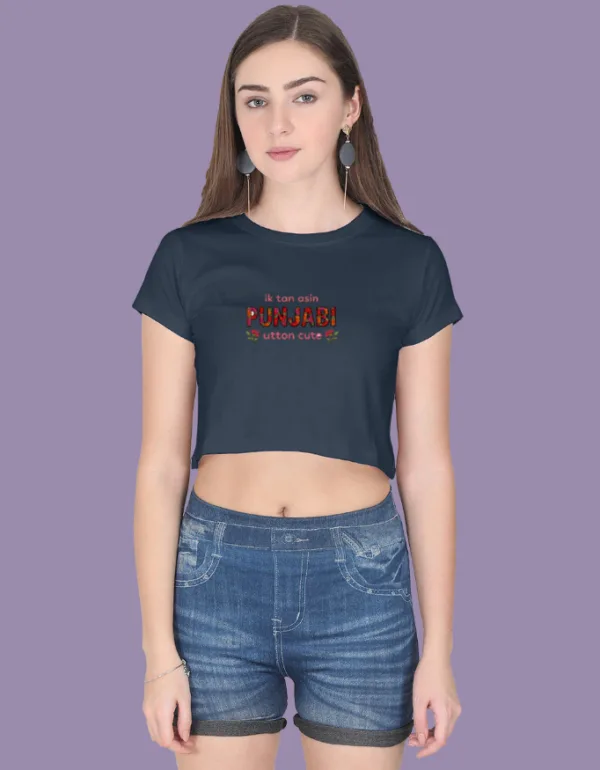 Cute Punjabi Crop Top - Image 4