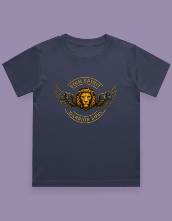 Sikh Spirit Kids T-Shirt - Image 4